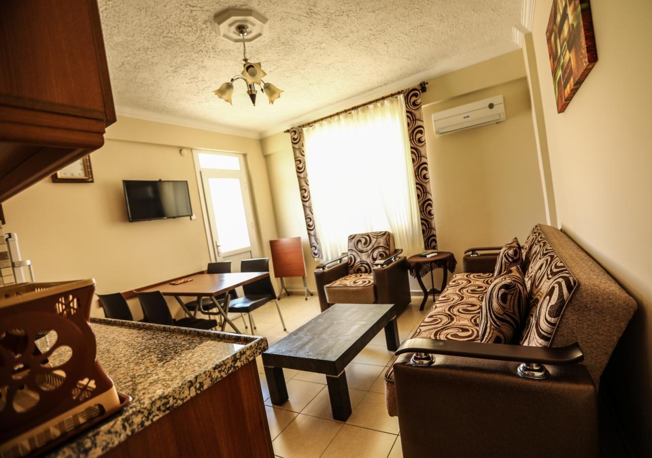 Sari Konak Apart Otel Erdemli Exteriör bild